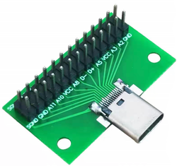 Dragino AS02 , Type C Female connector fan out board