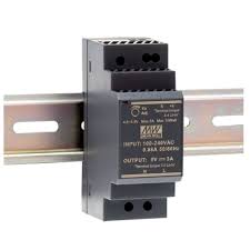 MEAN WELL - HDR-30-24, 30W Ultra Slim Step Shape DIN Rail 24VDC output