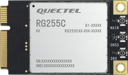 Quectel - RG255C-GL , 5G RedCap Sub-6 GHz Mini PCIe module