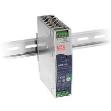 MEAN WELL - WDR-60-24, 60W Ultra Wide Input Industrial DIN Rail Power Supply 24VDC output
