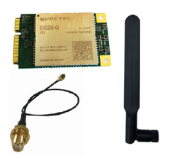 EG25-G miniPCIE-S - Quectel LTE Cat4 miniPCIE Global ver with SIM holder- 150Mbps