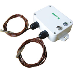 R718CT2 - Netvox LoRaWan Wireless 2-Gang Thermocouple Sensor